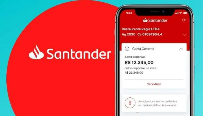 SANTANDER CONTA